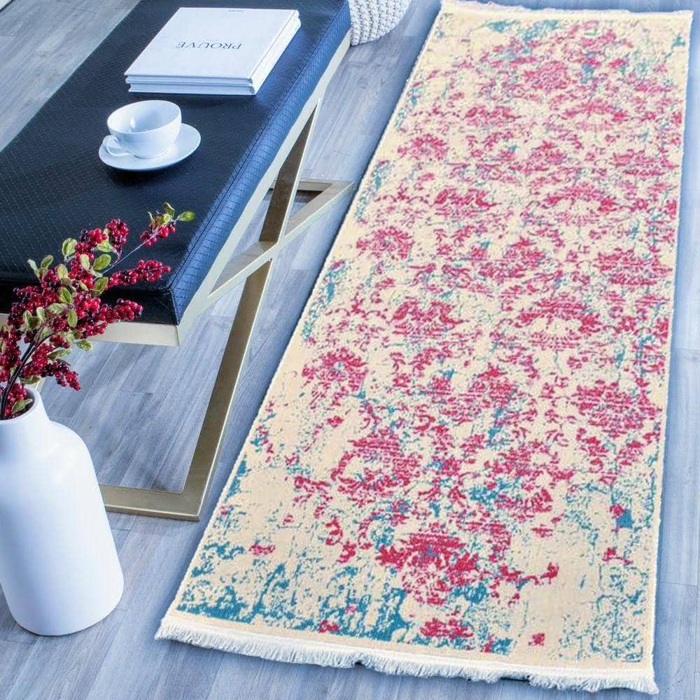 Passion Fruit Vintage Area Rug V015A - Context USA - Area Rug by MSRUGS