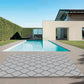 Ribbon Indoor/Outdoor Rugs Flatweave Contemporary Patio, Pool, Camp and Picnic Carpets FW 601 - Context USA - Area Rug by MSRUGS