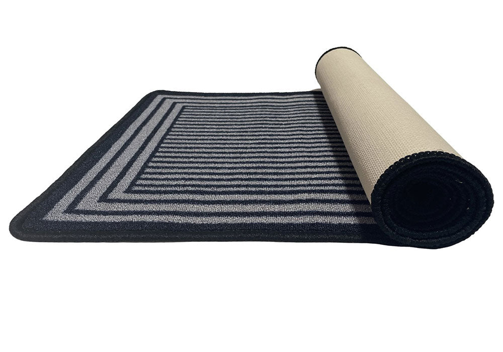 Groove Key Collection Modern Area Rug & Door Mat