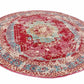 Magenta Rooted Vintage Area Rug V051A - Context USA - Area Rug by MSRUGS