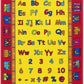 Kids Playful Alphabet ABCD and Numbers Train Kids Fun Area Rug
