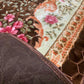 Oriental Brown 6'.6" x 10' Rug Soft Cozy Carved Design