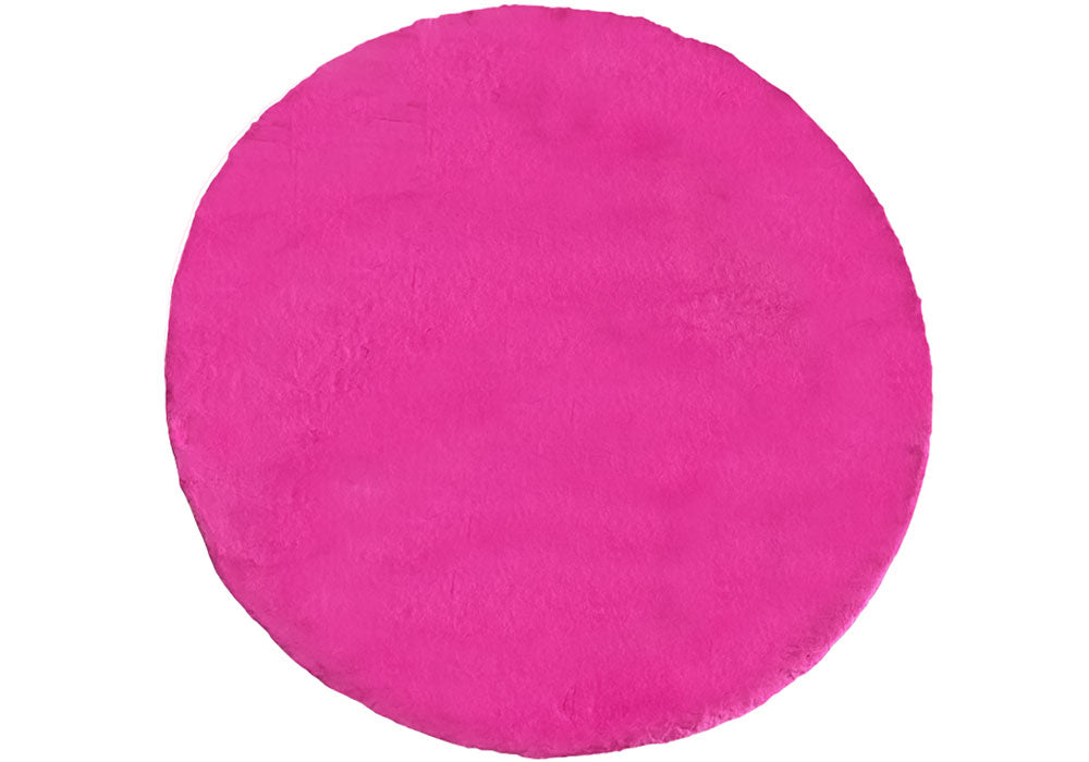 Ultra-Soft Rabbit Collection Faux Bunny Fur - Hot Pink
