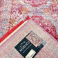 Magenta Rooted Vintage Area Rug V051A - Context USA - Area Rug by MSRUGS