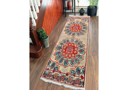 Pomegranate Bloom Vintage Area Rug V040A