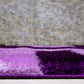 Colibri Shaggy 3D Purple Area Rug 5' x 7' 999