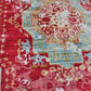 Magenta Rooted Vintage Area Rug V051A - Context USA - Area Rug by MSRUGS