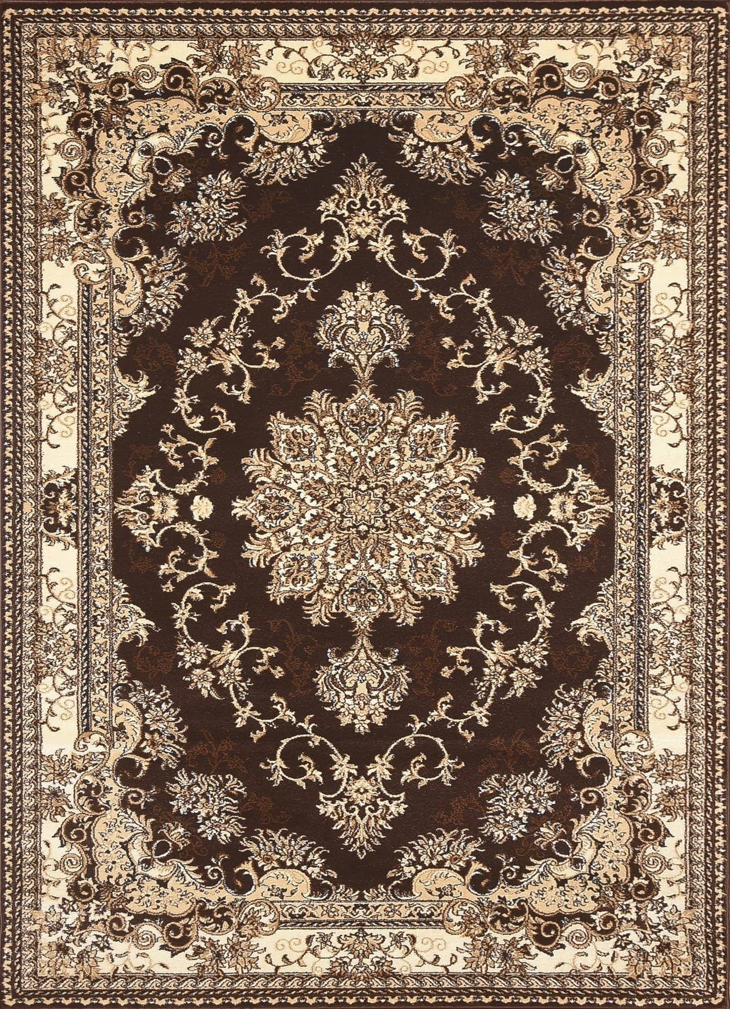 Persian Style Traditional Oriental Medallion Area Rug Empire 250 - Context USA - AREA RUG by MSRUGS